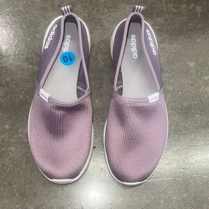 Adidas Women's Lavender Slip-On Sneakers